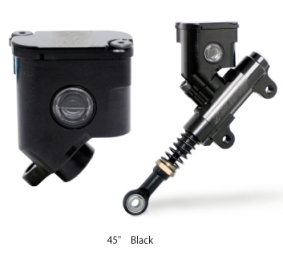 Réservoir liquide de frein alu usiné, inclinaison 45°