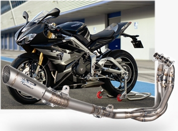 LIGNE COMPLETE RACING TITANE MOTO2