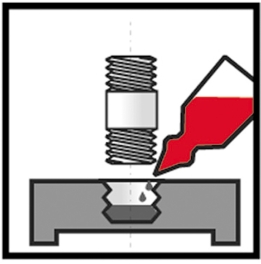 FREIN FILET ROUGE #7271 ROUGE