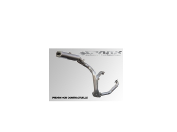 Ligne complète homologuée DUCATI 749R   999 (05>)   999R(04>)  (LOW oil pan and BLACK swing arm models)