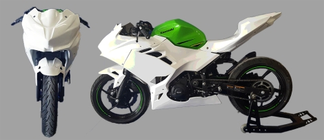 Pack carénage Sebimoto KAWASAKI NINJA 400 2018 2026