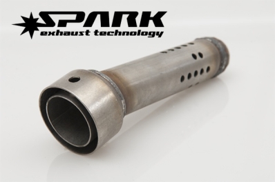 Chicane nid d'abeille pour silencieux rond ou Mégaphone - d.47,3 d.32 34° 28 HOLES