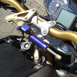 Kit montage pour amortisseur de direction Hyperpro APRILIA SHIVER 750 2008 2009;APRILIA SHIVER 750 2010 2012