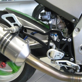 Commandes reculées Naked + Passager
