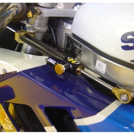 Kit montage pour amortisseur de direction Hyperpro SUZUKI GSXR 1100 G/H/J 1986 1988