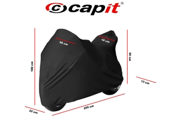 Housse moto noire