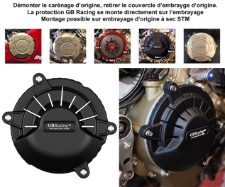 PROTECTION EMBRAYAGE GB RACING Ducati Panigale V4R & V4 SP2 2019-2022;Streetfighter V4 SP2 2023