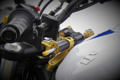 Kit fixation pour amortisseur de direction