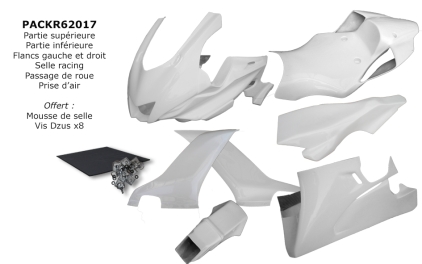 Ensemble pack carénage.