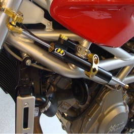 Kit montage pour amortisseur de direction Hyperpro MOTO GUZZI SPORT 2007 +;MOTO MORINI CORSARO 1200 2006 2007
