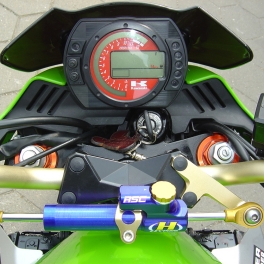 Kit montage pour amortisseur de direction Hyperpro KAWASAKI Z 750N 2004 2006;KAWASAKI Z 750 2007 2012;KAWASAKI Z1000 2003 2009