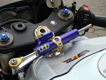 Kit fixation pour amortisseur de direction