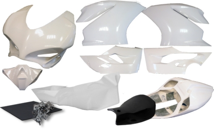 Ensemble pack carénage.