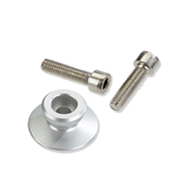 PIONS DE BEQUILLE DIAM 8 mm COULEUR ALLUMINIUM