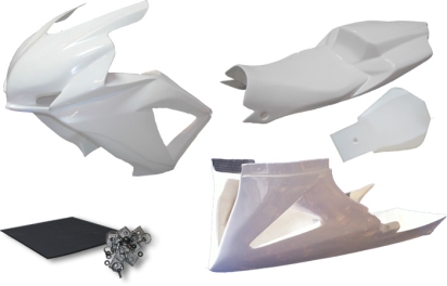 Pack carénage Sebimoto SUZUKI GSXR 750 2008 2010
