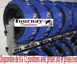 CAPIT-RACK 8 VOIES (4 paires de couvertures chauffantes) pour prise LEO