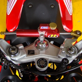 Kit montage pour amortisseur de direction Hyperpro HONDA CBR125R 2004 2007