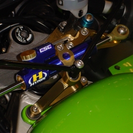 Kit montage pour amortisseur de direction Hyperpro KAWASAKI ZX-9R 2000 2001