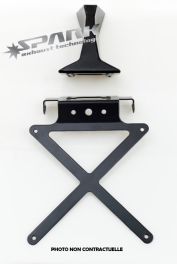 support de plaque DUCATI HYPERMOTARD 796 (09-12)  1100 -S -EVO -EVOSP (07-12)