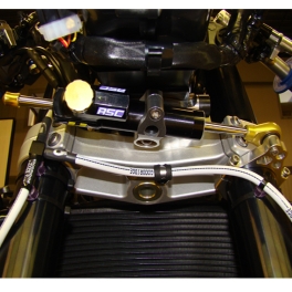 Kit montage pour amortisseur de direction Hyperpro YAMAHA YZF600 R6 2008 2016