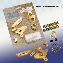 Kit montage pour amortisseur de direction Hyperpro APRILIA RSV 1000 R 2004 2010