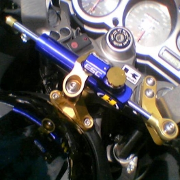 Kit montage pour amortisseur de direction Hyperpro KAWASAKI ZZR 1200 2002 +