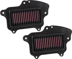 filtre à air K&N #SU-1409 SUZUKI BOULEVARD M90 1462CC, 2016-2017 (2 PER BOX)
