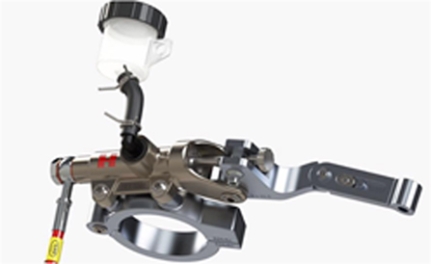 Maitre cylindre arrière au pouce