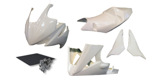 Ensemble pack carénage.