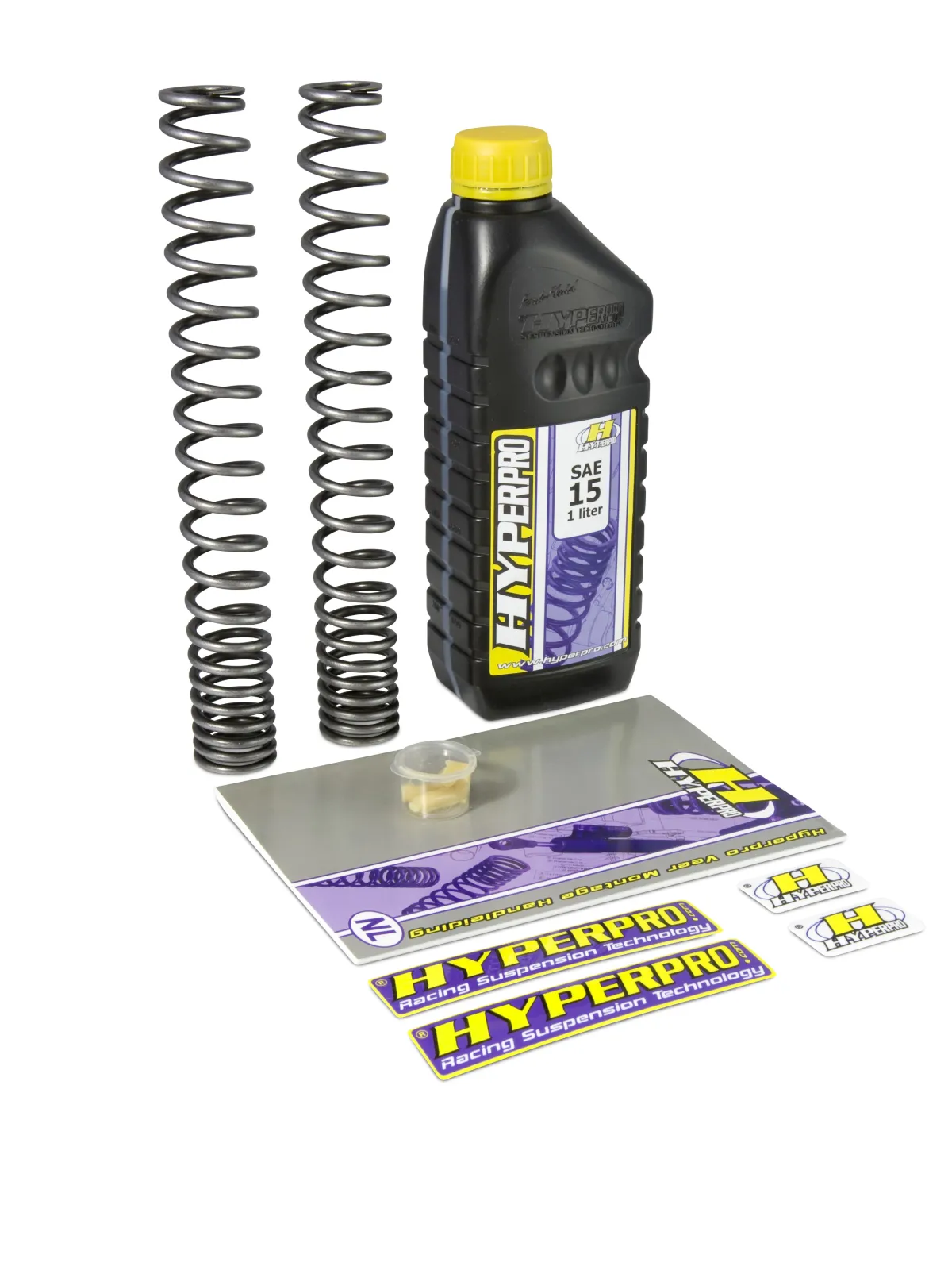 Ressort d'abaissement pour fourche avant