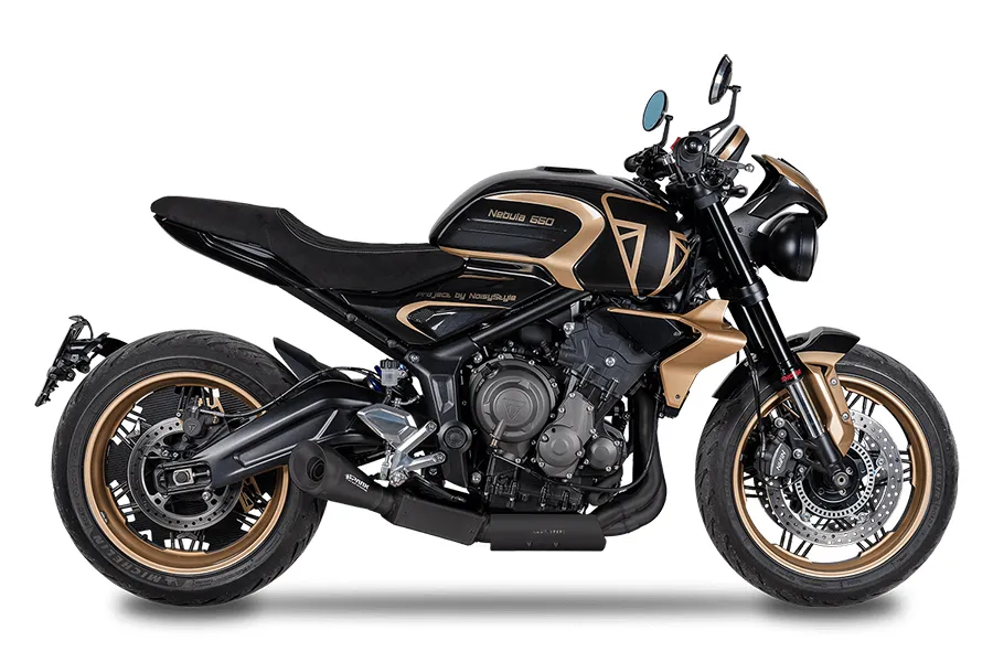 Ligne complète homologuée Euro5+ TRIUMPH TRIDENT 660 (2025/26) TIGER SPORT 660 (2025/26)