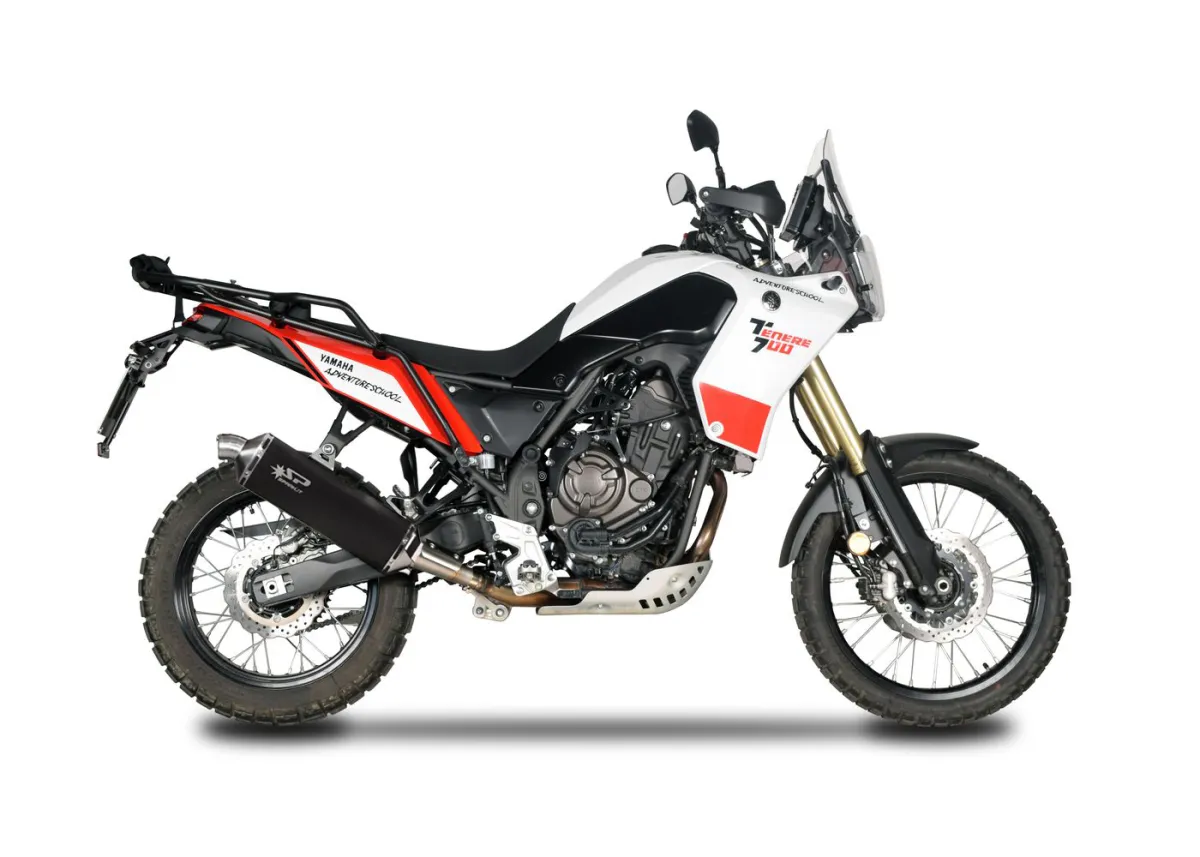 Echappement homologué Spark YAMAHATENERE' 700 (2019-26) Euro4 - Euro5 - Euro5+ ;YAMAHA R7 2021 2025