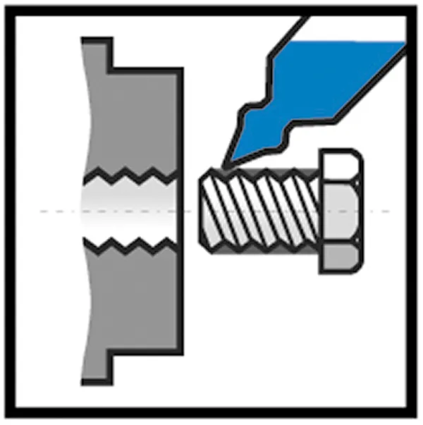 FREIN FILET BLEU #7243 BLEU