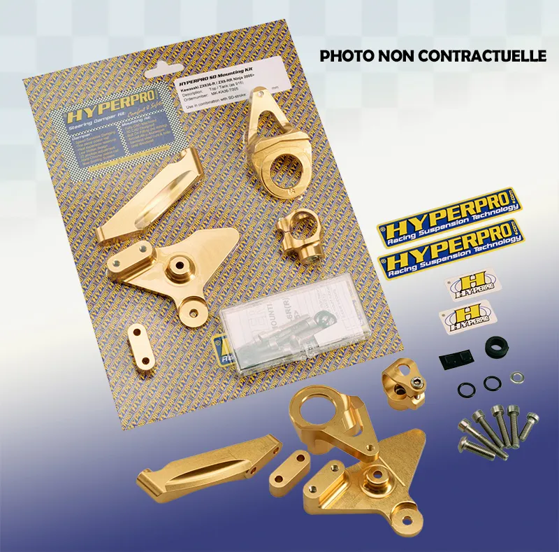 Kit montage pour amortisseur de direction Hyperpro APRILIA RS250 REPLICA 1998 2001