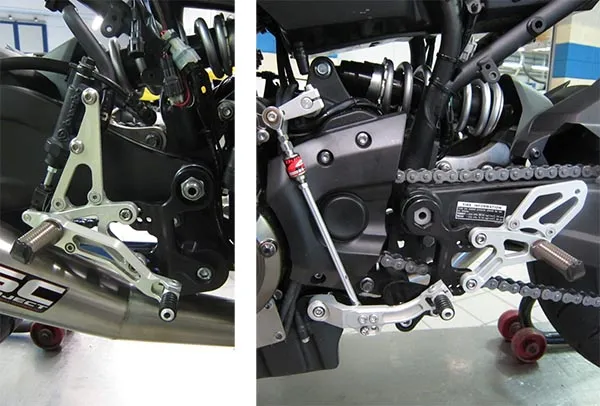 Commandes reculées EVO