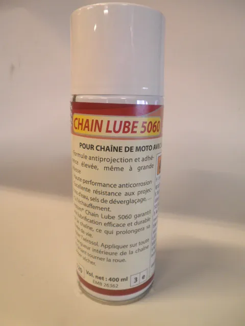GRAISSE A CHAINE AEROSOL 400ml #CHAINELUBE_AE