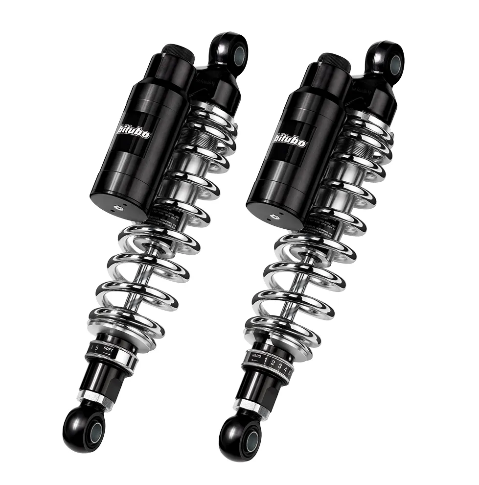 Double amortisseur réglable, réservoir séparé fixe,entraxe 341mm réglable,Dark édition WMT1