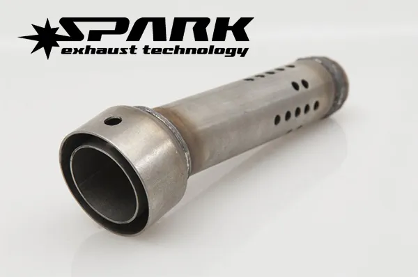 Chicane nid d'abeille pour silencieux rond ou Mégaphone - d.47,3 d.32 34° 28 HOLES