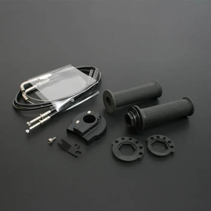 POIGNEE TIRAGE EVO2 ZX6R636 13 NOIR