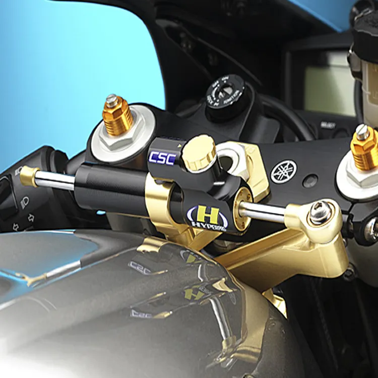 Kit fixation pour amortisseur de direction