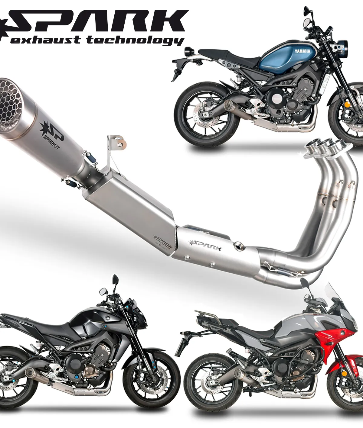 Ligne complète racing Spark YAMAHA MT-09 - XSR 900 - TRACER 900 (13-20)