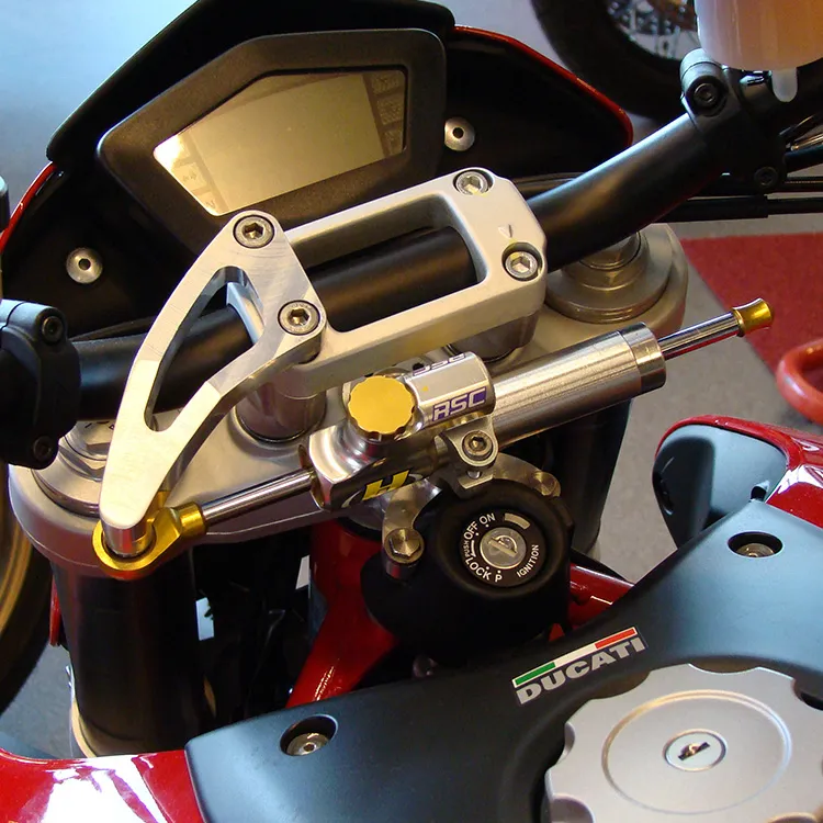 Kit montage pour amortisseur de direction Hyperpro DUCATI HYPERMOTARD 1100 2007 2011