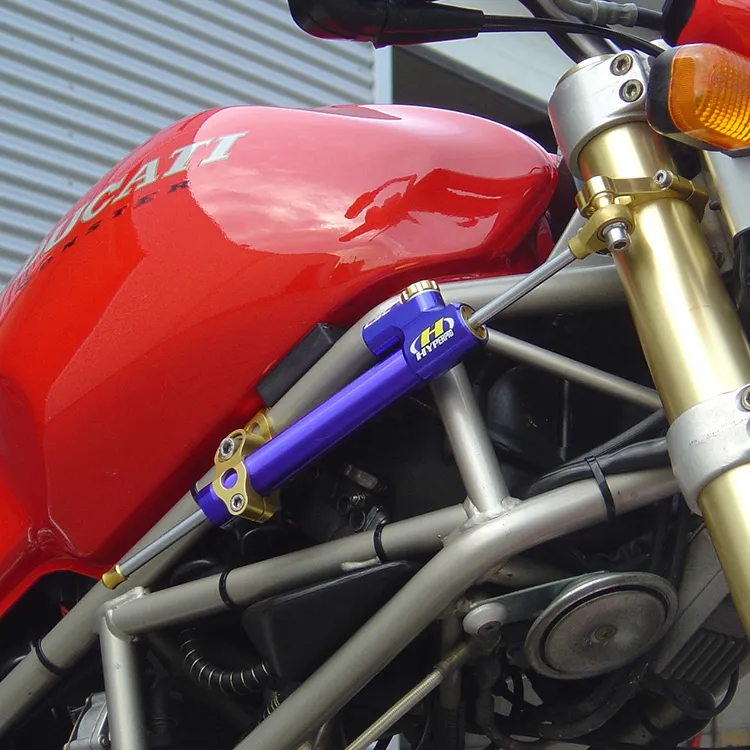 Kit montage pour amortisseur de direction Hyperpro DUCATI M 400 1993 1997;DUCATI M600 1994 2001;DUCATI MONSTER 750 1994 1997;DUCATI MONSTER 900 1997;DUCATI MONSTER 900 1993 2003;DUCATI MONSTER S4 R 2003 2004