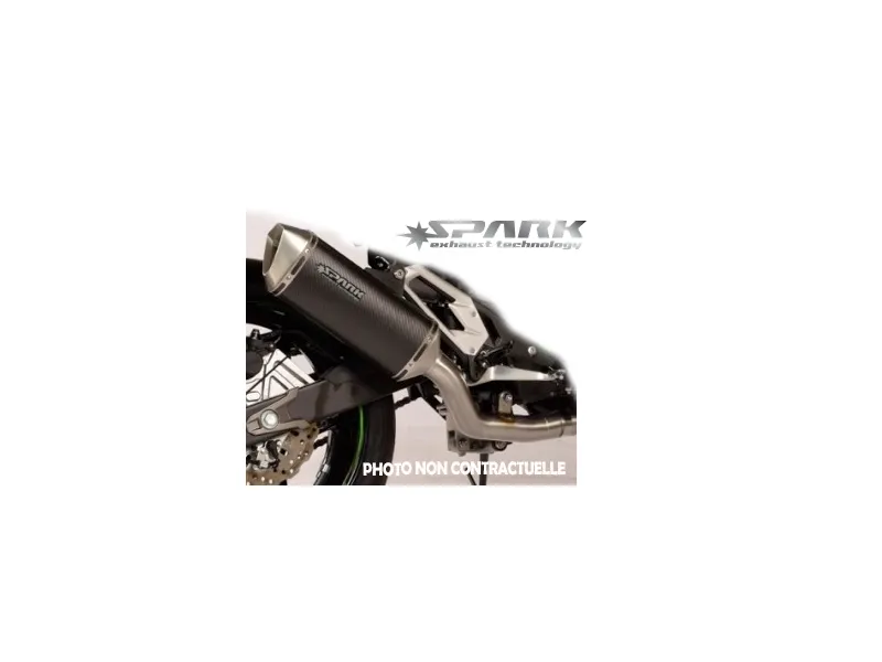 Echappement homologué Spark KAWASAKI Z 800E 2013 2016