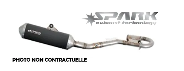 Ligne complète : collecteur Inox + silencieux ENDURO 112DB