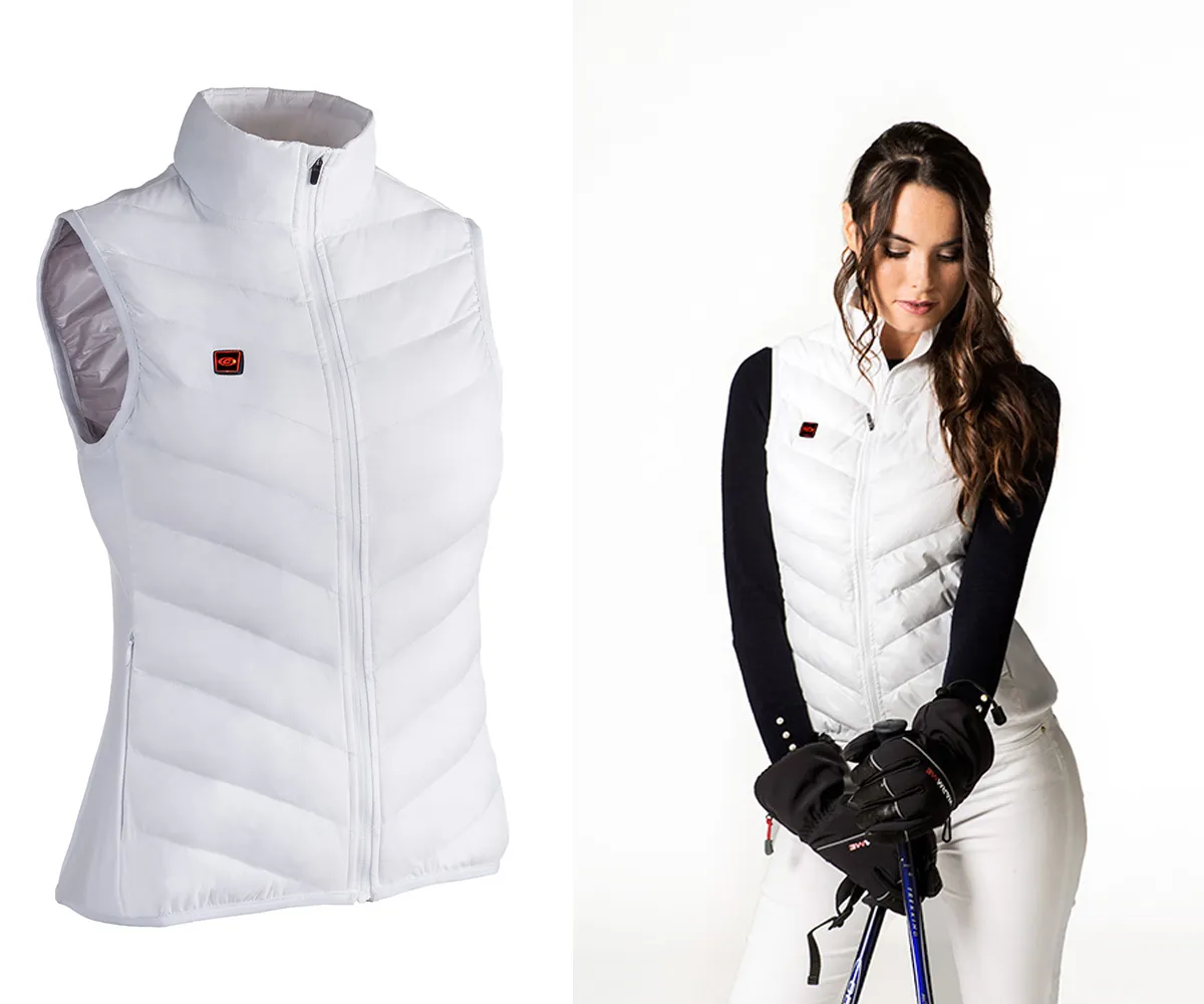 GILET CHAUFFANT WARMME XS coupe Woman