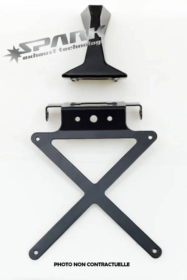 support de plaque DUCATI HYPERMOTARD 796 (09-12)  1100 -S -EVO -EVOSP (07-12)
