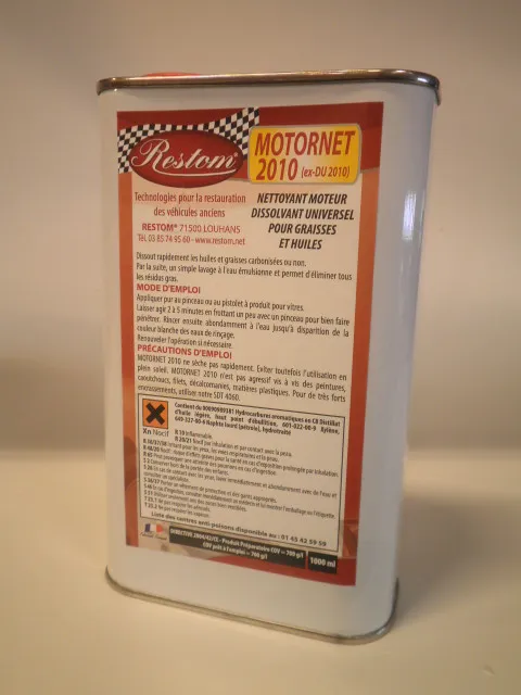 DEGOUDRONNANT/ DISSOLVANT UNIVERSEL MOTEUR #MOTORNET20101